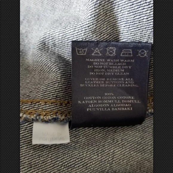 Burberry XL nova check denim jean jacket - Picture 6 of 8
